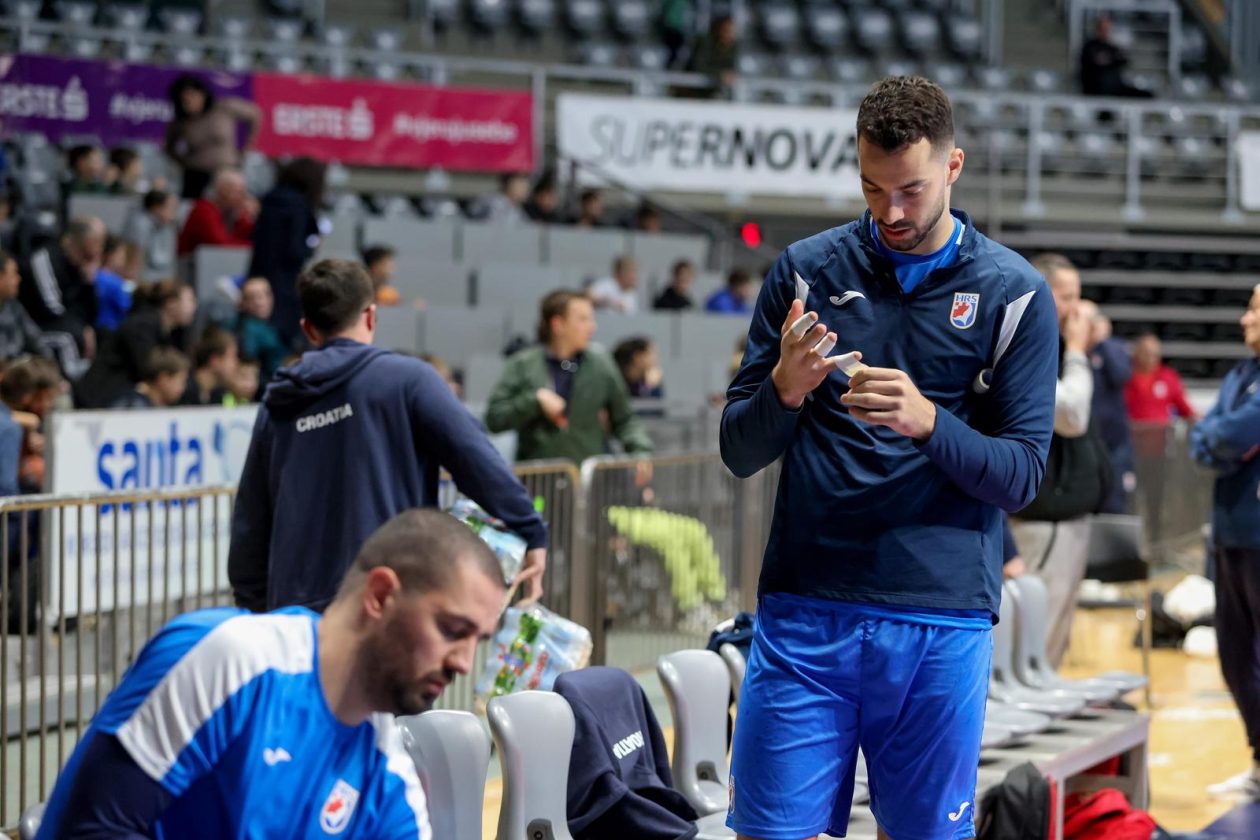 Otvoreni trening rukometne reprezentacije u Zadru