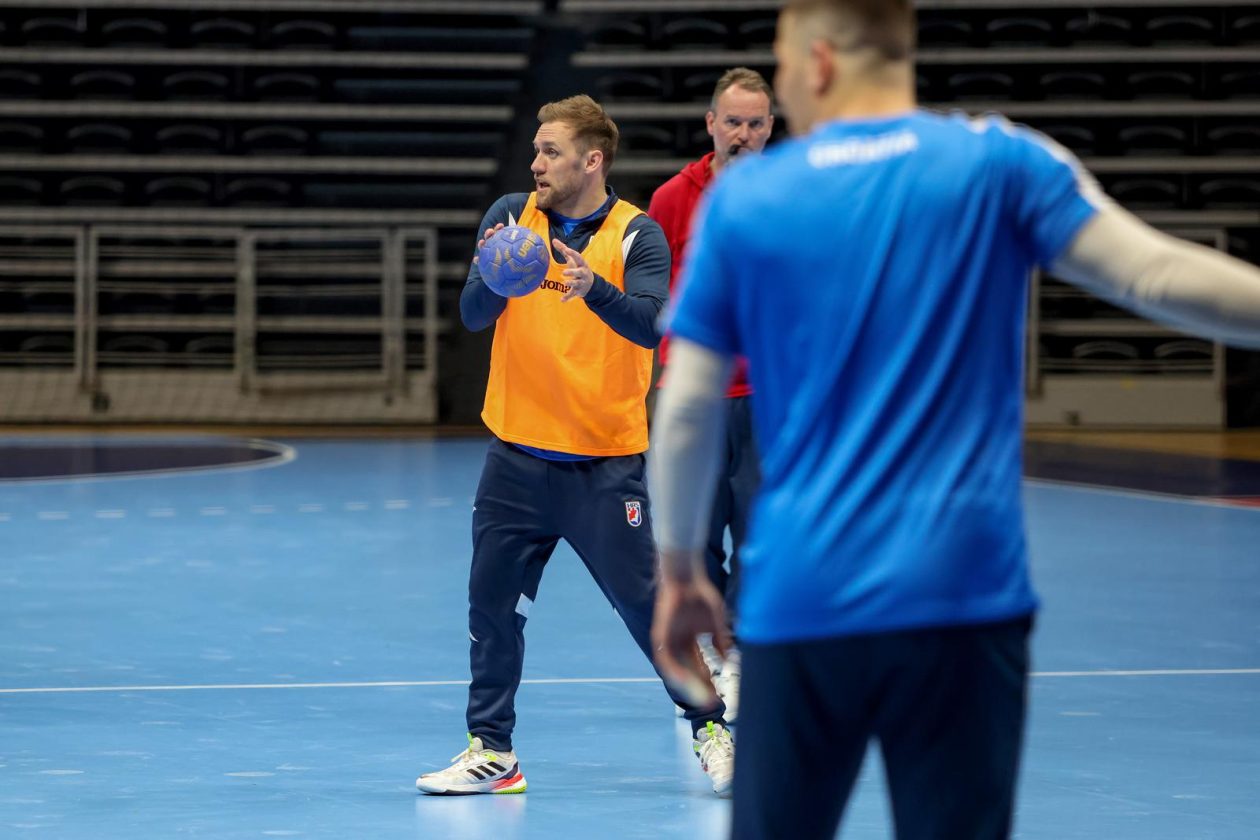 Otvoreni trening rukometne reprezentacije u Zadru