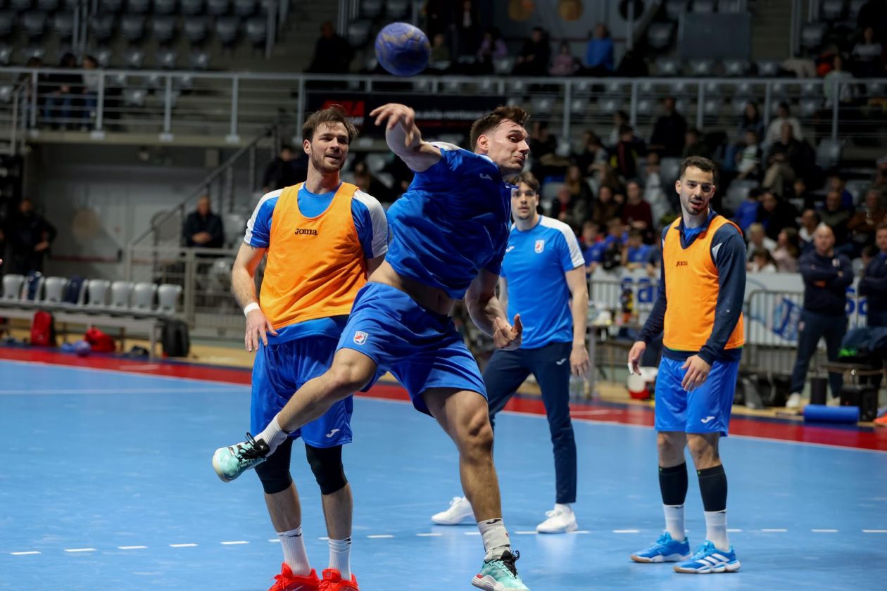 Otvoreni trening rukometne reprezentacije u Zadru