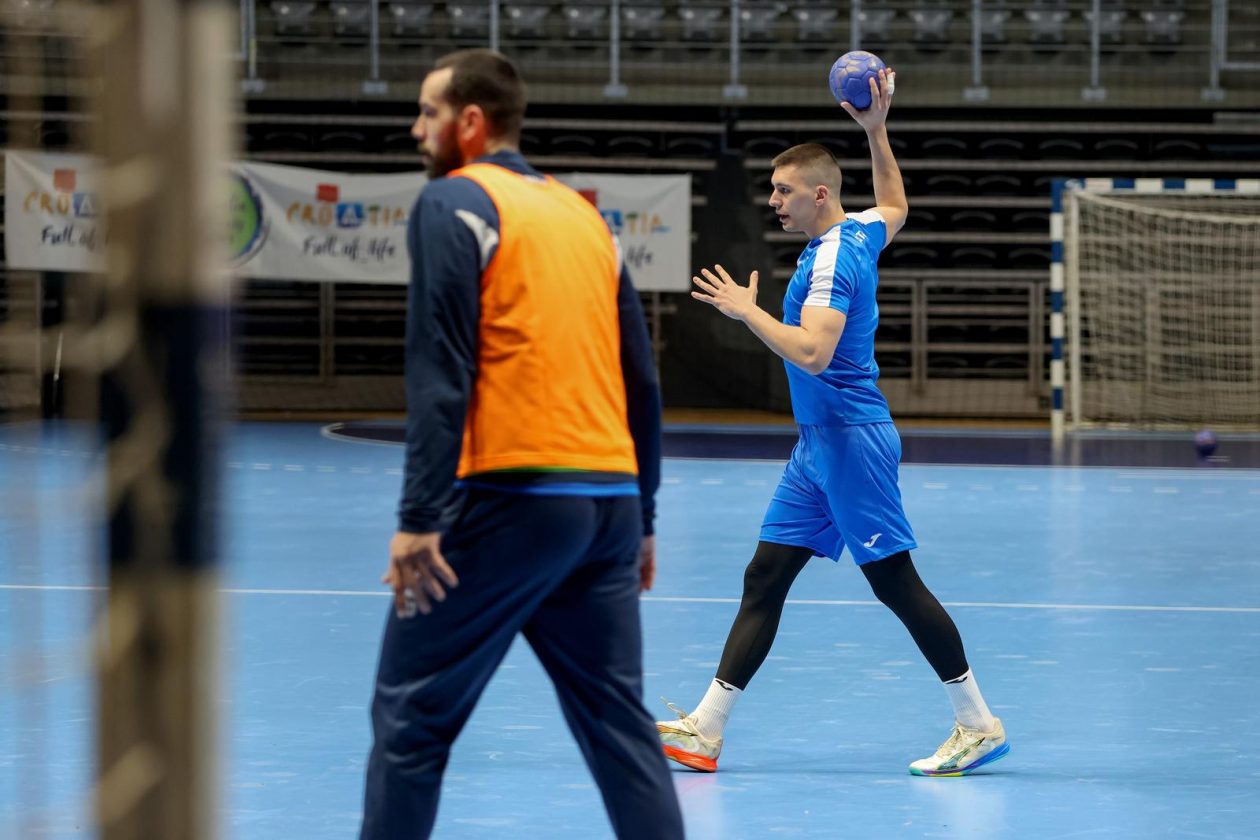 Otvoreni trening rukometne reprezentacije u Zadru