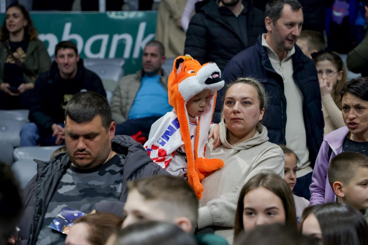 Otvoreni trening rukometne reprezentacije u Zadru