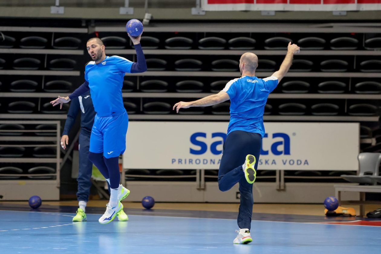 Otvoreni trening rukometne reprezentacije u Zadru