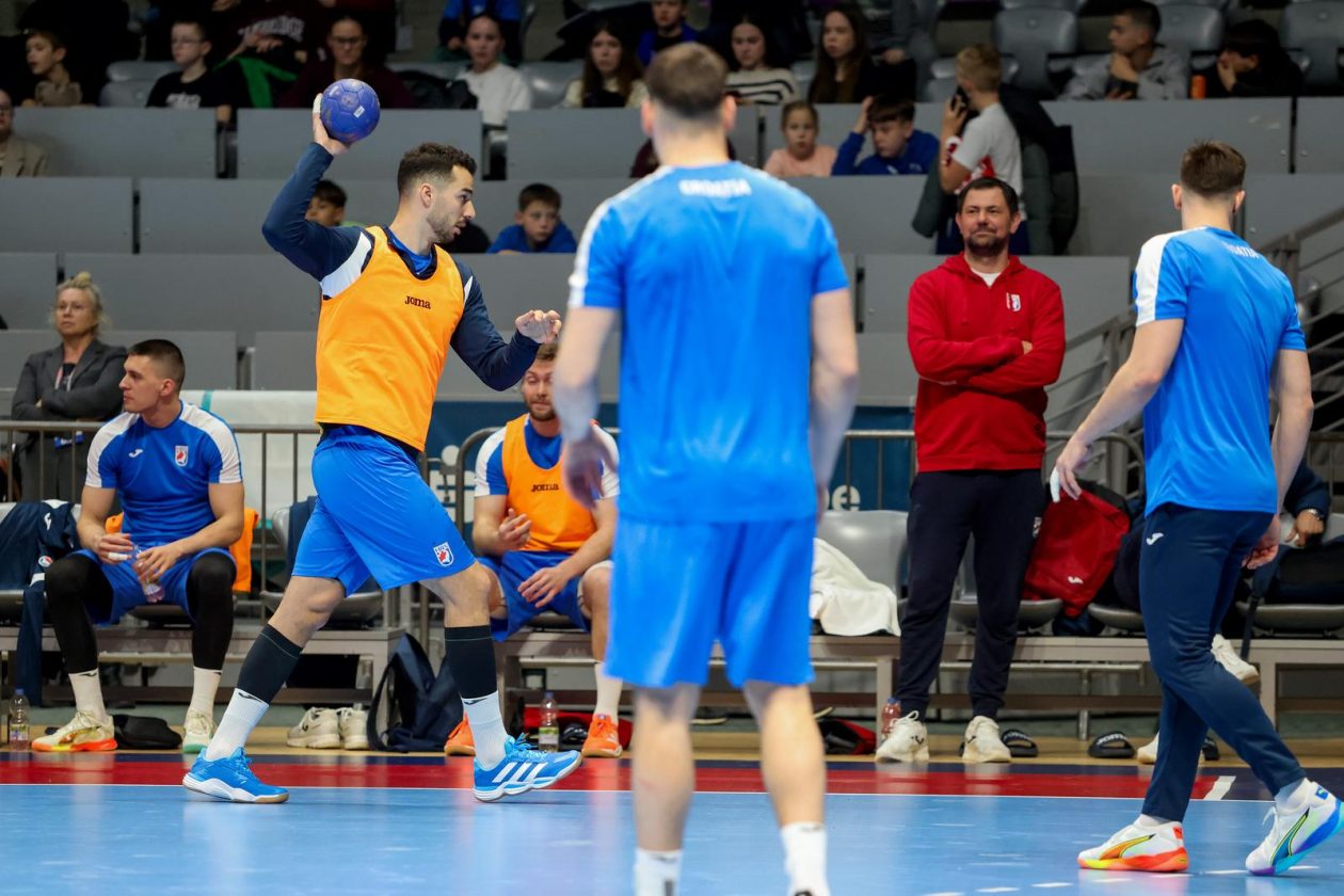 Otvoreni trening rukometne reprezentacije u Zadru