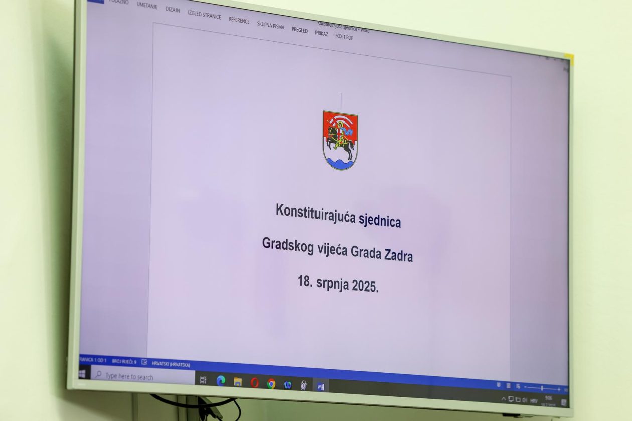 Konstituirajuća sjednica Gradskog vijeća Grada Zadra