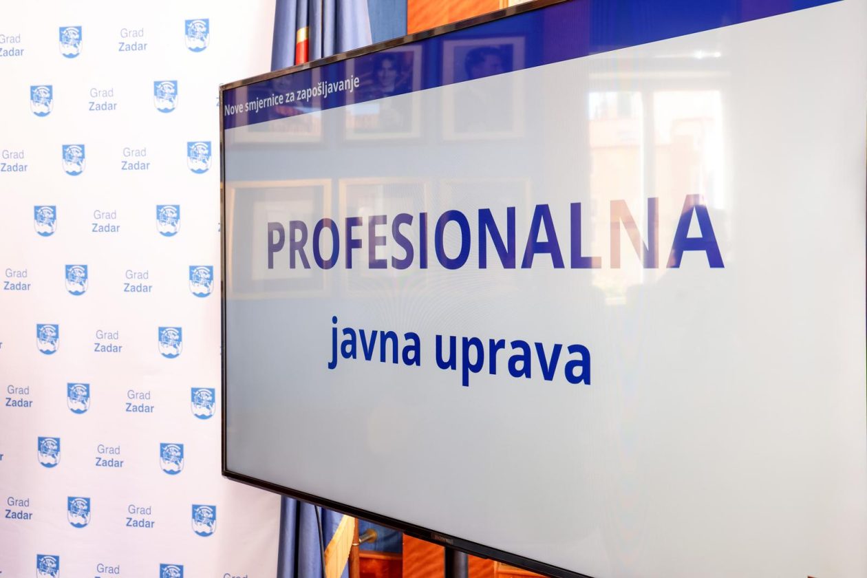 Zadar: Šime Erlić predstavio smjernice za zapošljavanje u gradskim ustanovama Zadar: Šime Erlić predstavio smjernice za zapošljavanje u gradskim ustanovama
