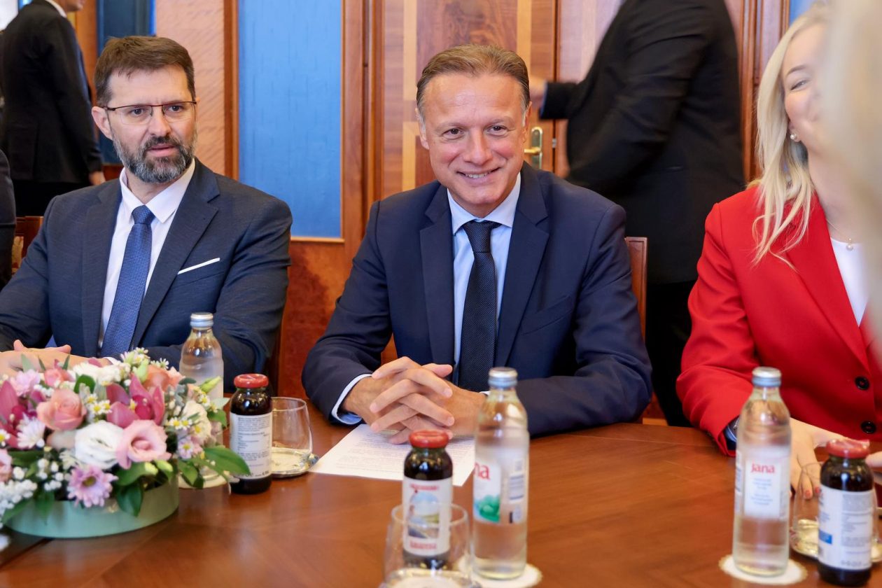 Predsjednik Hrvatskog sabora Gordan Jandroković obišao manifestaciju „Pijat na Pijaci“