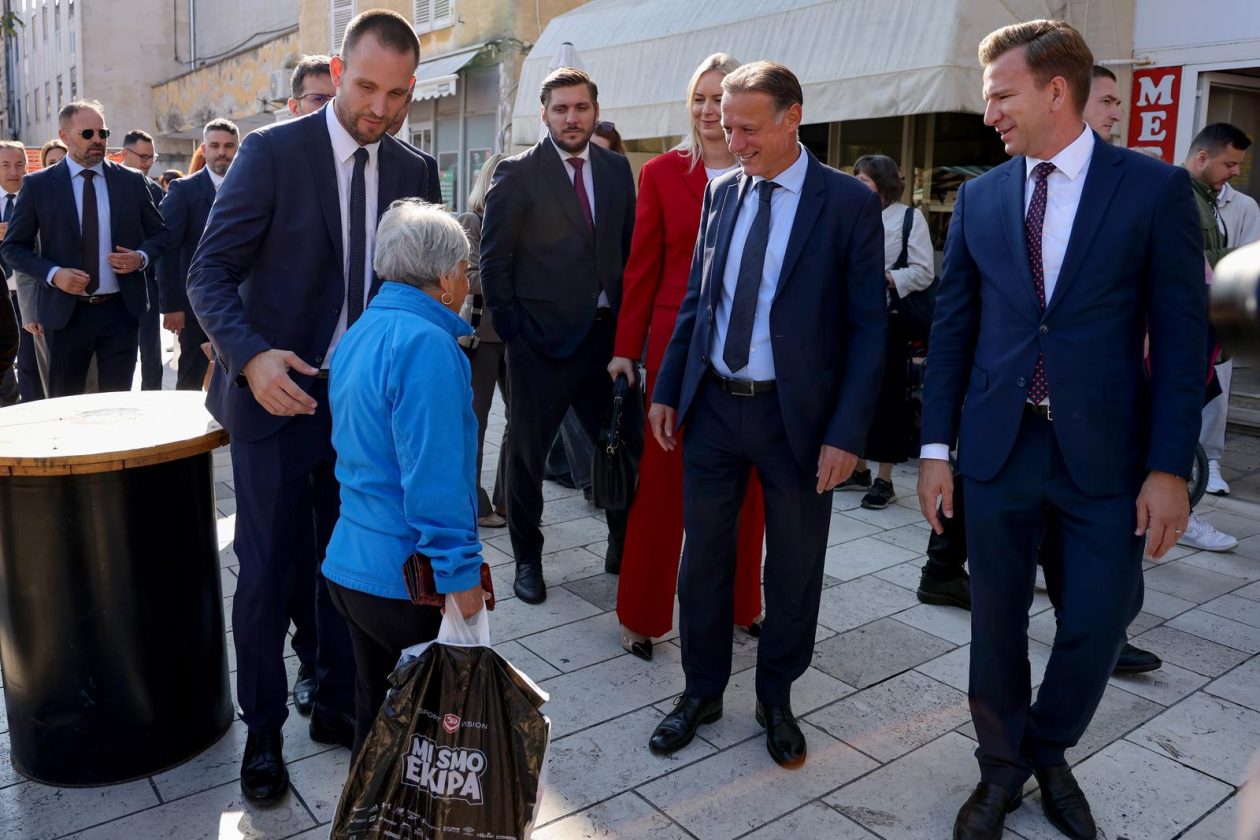 Predsjednik Hrvatskog sabora Gordan Jandroković obišao manifestaciju „Pijat na Pijaci“