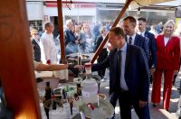 Predsjednik Hrvatskog sabora Gordan Jandroković obišao manifestaciju „Pijat na Pijaci“