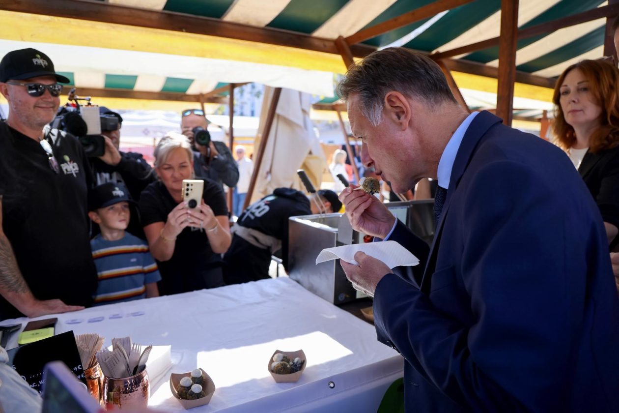 Predsjednik Hrvatskog sabora Gordan Jandroković obišao manifestaciju „Pijat na Pijaci“