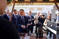 Predsjednik Hrvatskog sabora Gordan Jandroković obišao manifestaciju „Pijat na Pijaci“