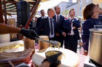 Predsjednik Hrvatskog sabora Gordan Jandroković obišao manifestaciju „Pijat na Pijaci“