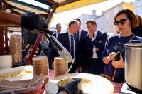 Predsjednik Hrvatskog sabora Gordan Jandroković obišao manifestaciju „Pijat na Pijaci“