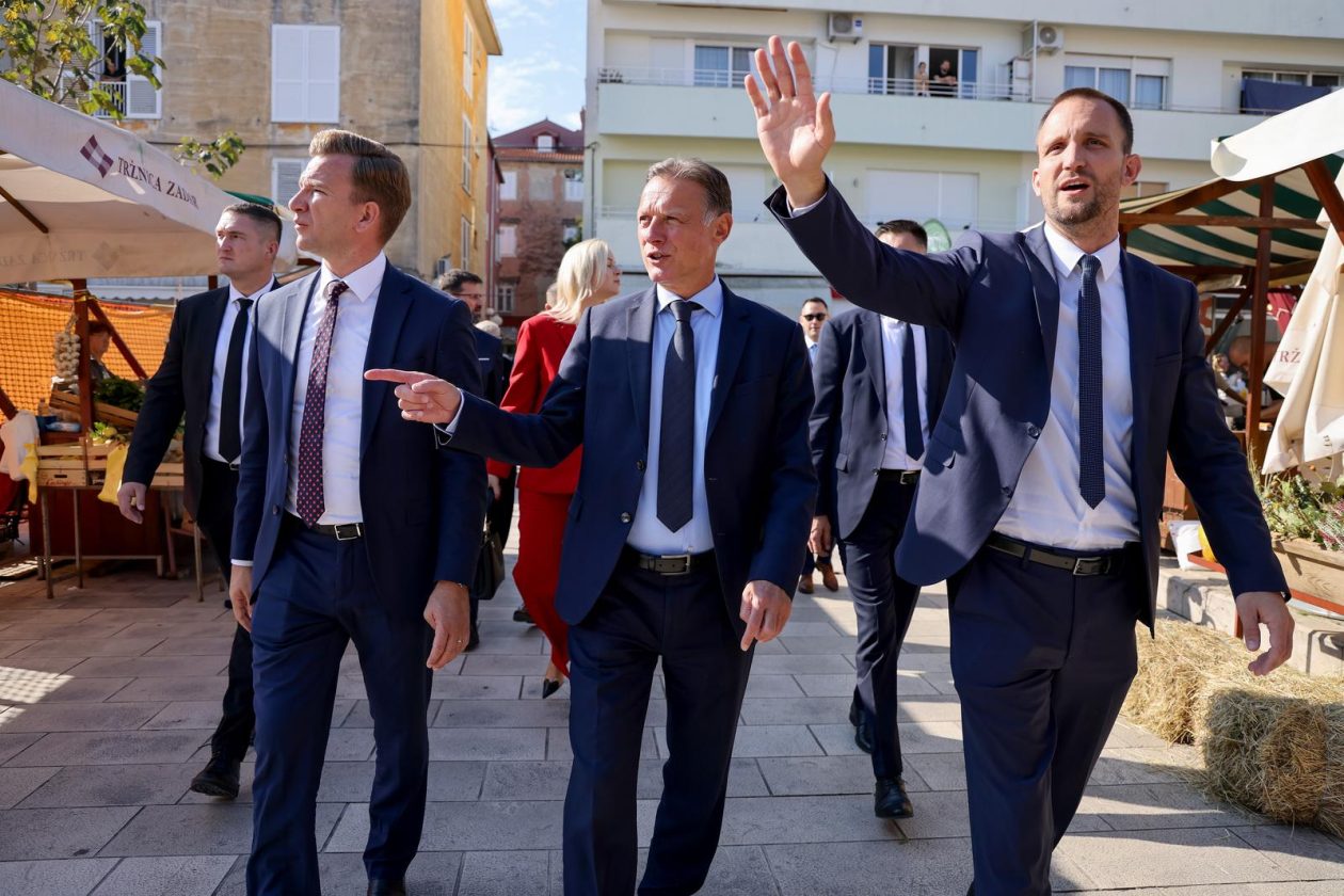 Predsjednik Hrvatskog sabora Gordan Jandroković obišao manifestaciju „Pijat na Pijaci“