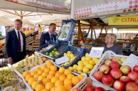 Predsjednik Hrvatskog sabora Gordan Jandroković obišao manifestaciju „Pijat na Pijaci“