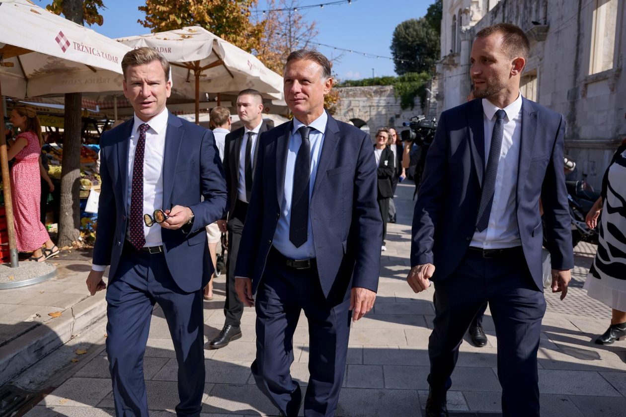 Predsjednik Hrvatskog sabora Gordan Jandroković obišao manifestaciju „Pijat na Pijaci“