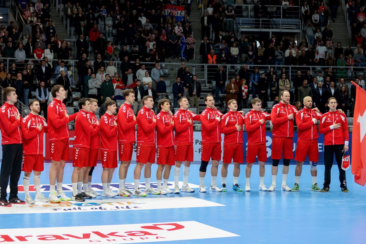 Hrvatska rukometna reprezentacija, prijateljska utakmica protiv Švicarske na Višnjiku