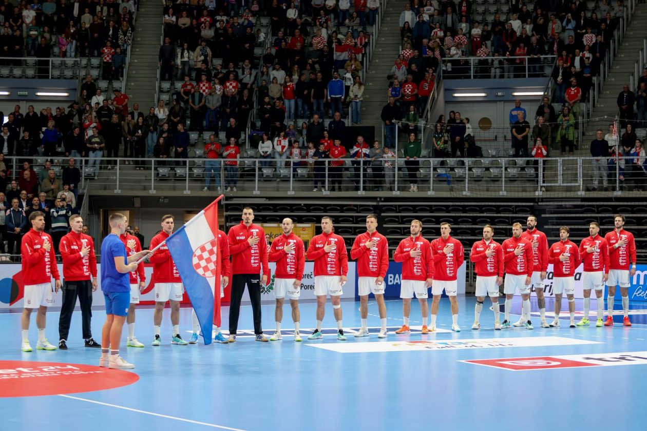Hrvatska rukometna reprezentacija, prijateljska utakmica protiv Švicarske na Višnjiku