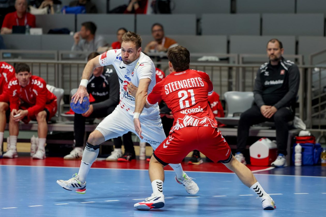 Hrvatska rukometna reprezentacija, prijateljska utakmica protiv Švicarske na Višnjiku