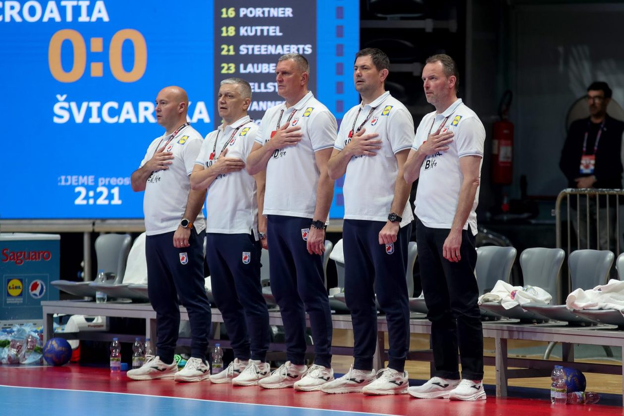 Hrvatska rukometna reprezentacija, prijateljska utakmica protiv Švicarske na Višnjiku