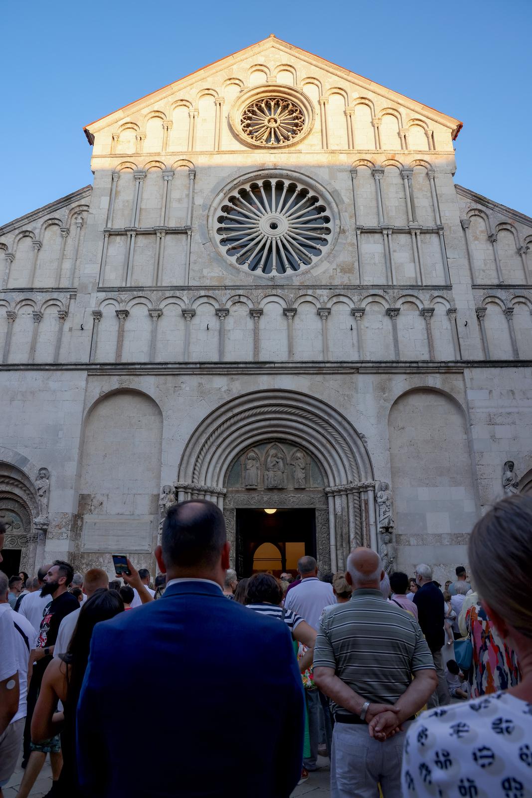 Zadar: Misno slavlje i procesija na svetkovinu Tijelova