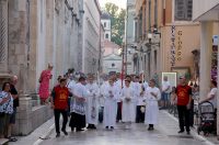 Zadar: Misno slavlje i procesija na svetkovinu Tijelova