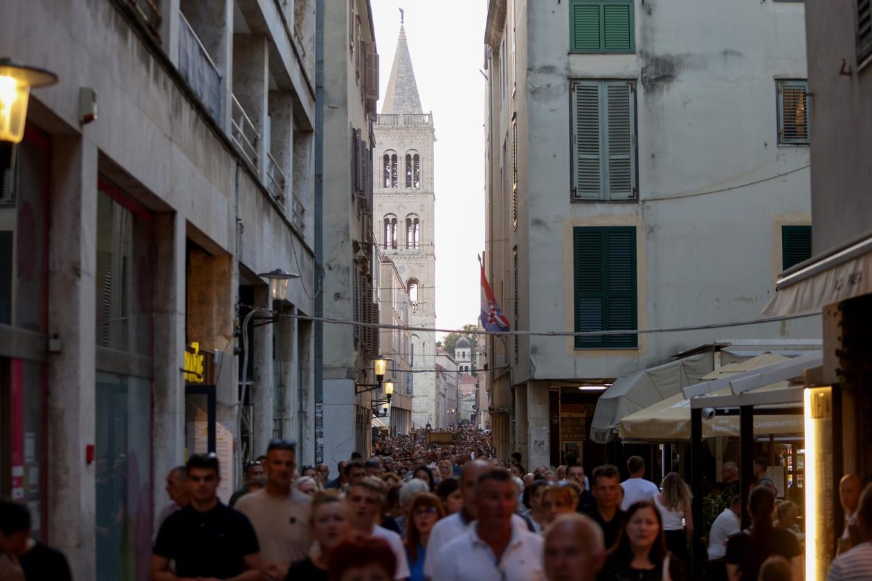 Zadar: Misno slavlje i procesija na svetkovinu Tijelova