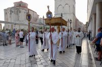 Zadar: Misno slavlje i procesija na svetkovinu Tijelova