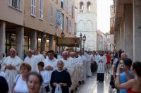 Zadar: Misno slavlje i procesija na svetkovinu Tijelova