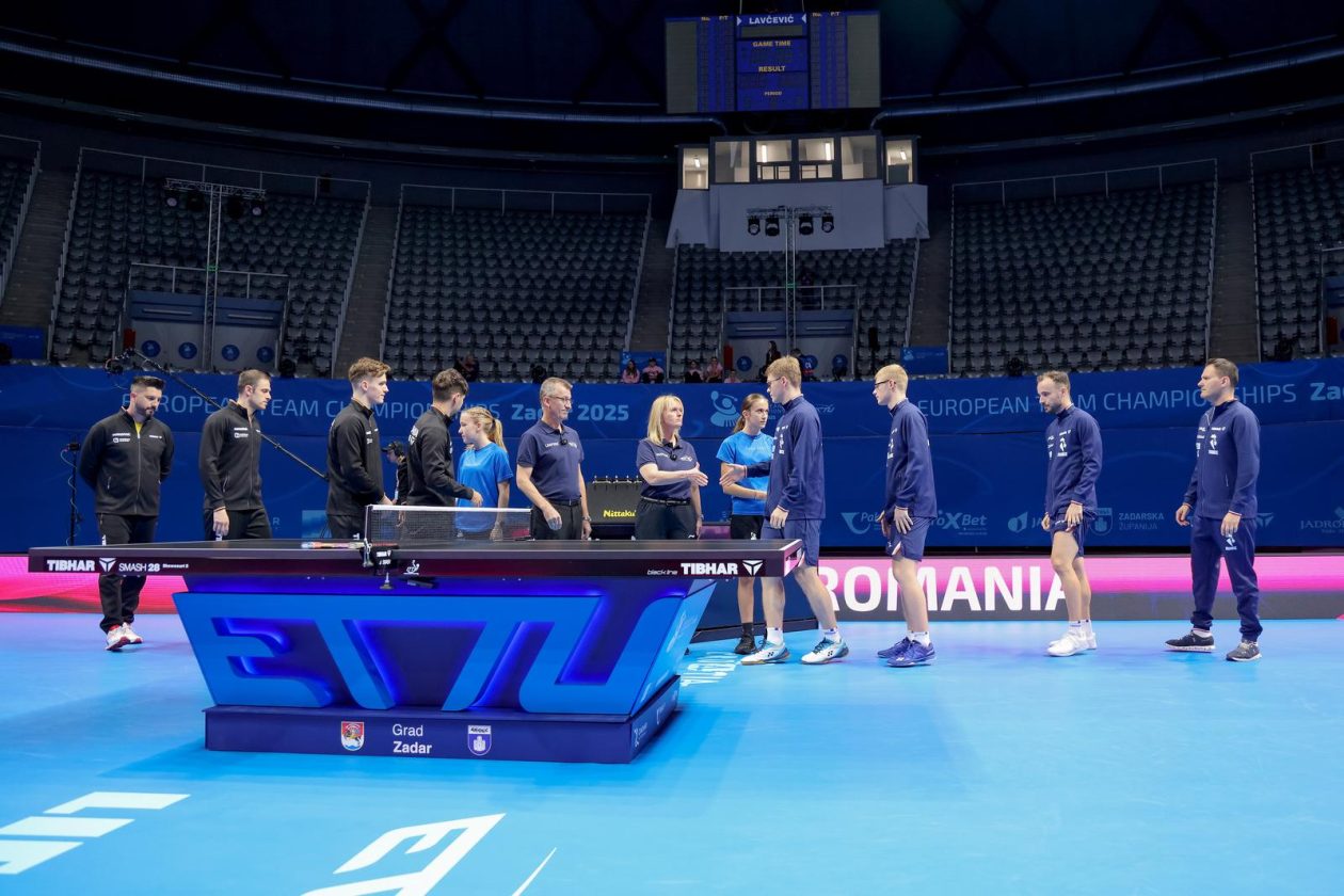 Europsko ekipno prvenstvo u stolnom tenisu, MT finale: Rumunjska – Francuska Europsko ekipno prvenstvo u stolnom tenisu, MT finale: Rumunjska – Francuska