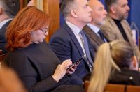 Zadar: Konferencija za novinare u Maloj vijećnici Grada Zadra