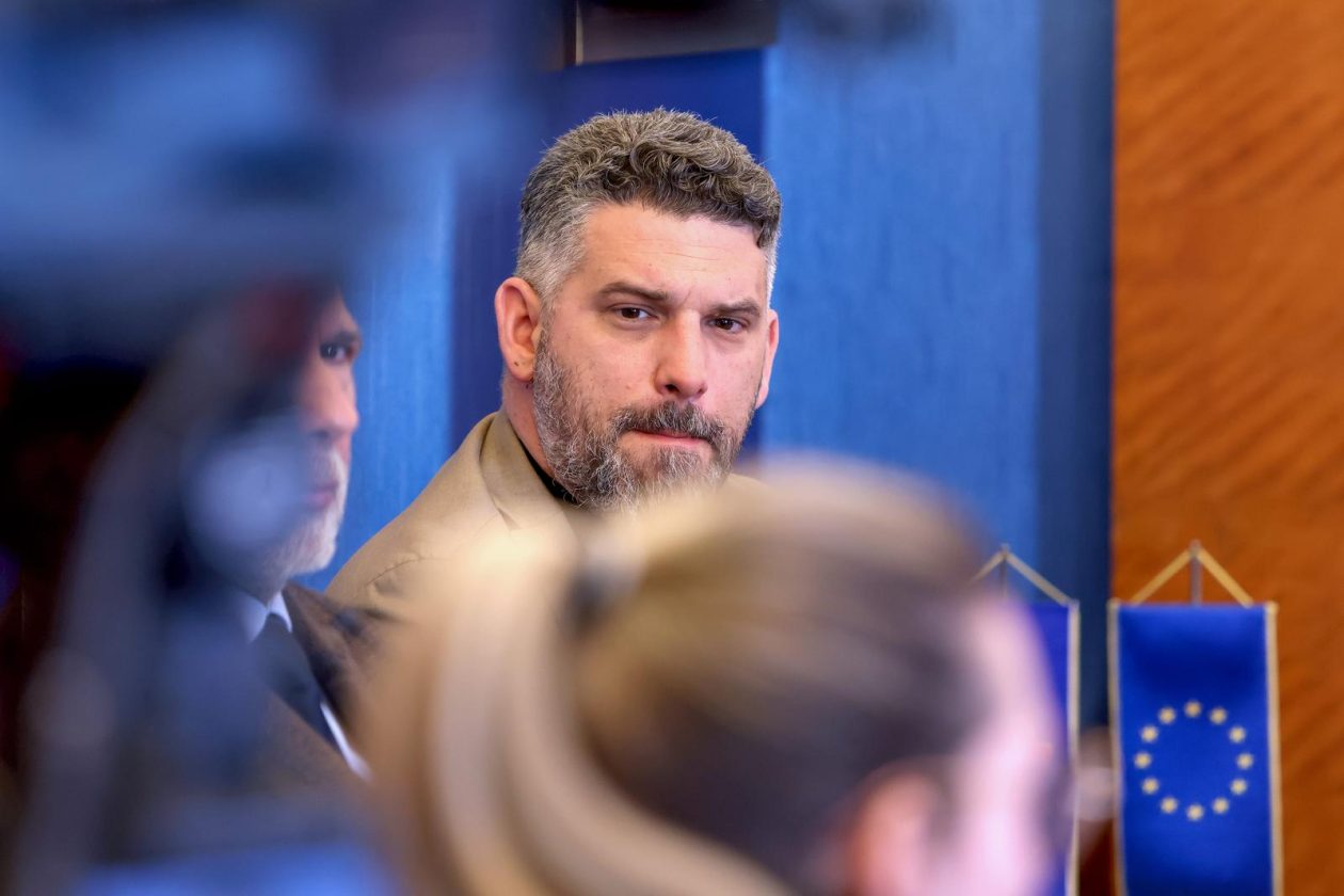 Zadar: Konferencija za novinare u Maloj vijećnici Grada Zadra