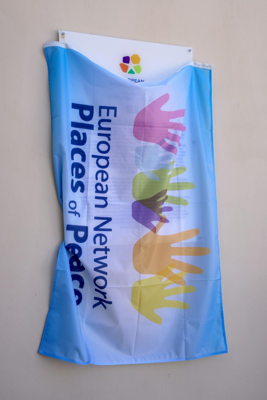 Oznaka europske baštine postavljena u samostanu sv. Frane Oznaka europske baštine postavljena u samostanu sv. Frane