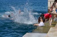 Zadar: Zadarski maturanti obilježavaju posljednji dan srednjoškolskog obrazovanja