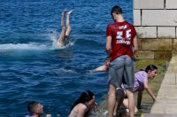 Zadar: Zadarski maturanti obilježavaju posljednji dan srednjoškolskog obrazovanja