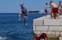 Zadar: Zadarski maturanti obilježavaju posljednji dan srednjoškolskog obrazovanja
