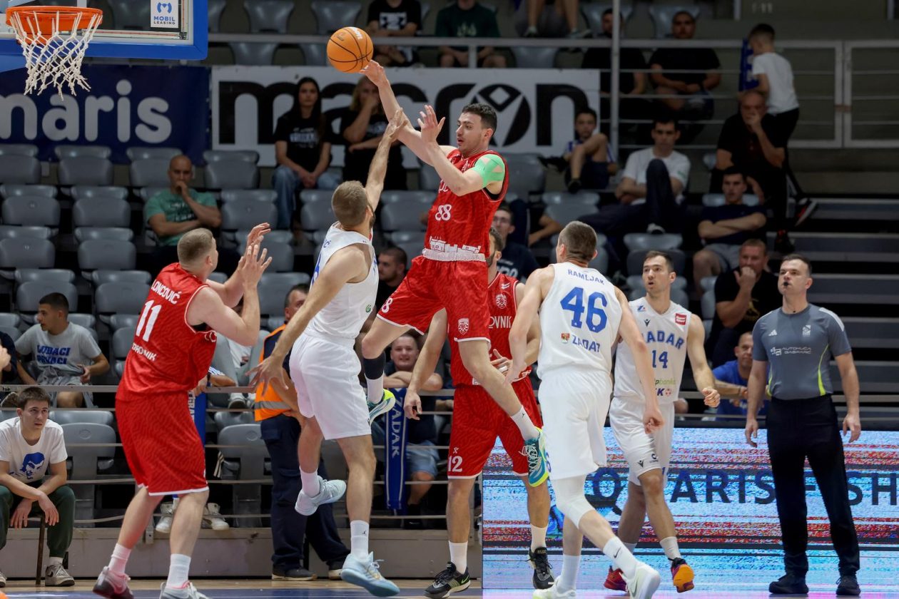 KK Zadar – KK Dubrovnik, prva utakmica polufinala Premijer lige