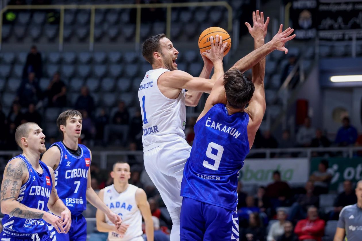 KK Zadar- KK Cibona, 12. kolo Supersport Premijer lige