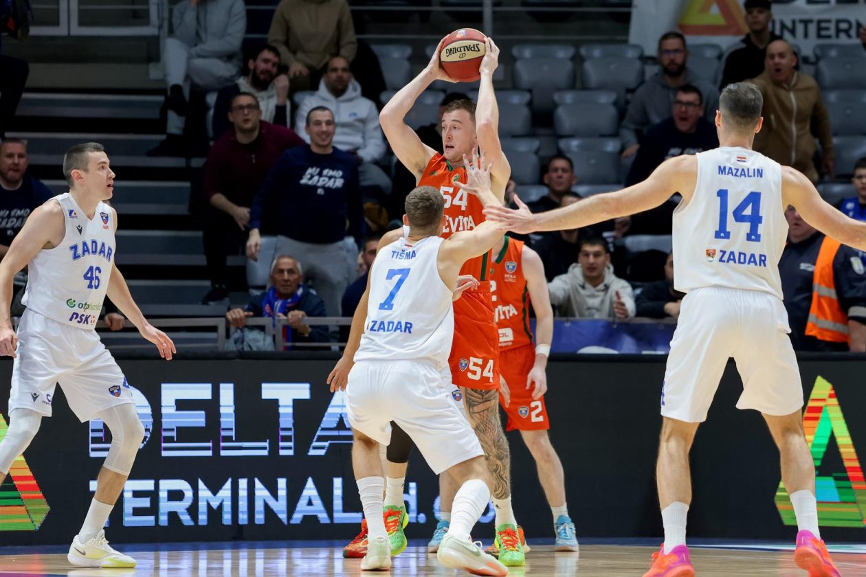 Zadar: Zadar i Cedevita Olimpija odigrali utakmicu 16. kola AdmiralBet ABA lige