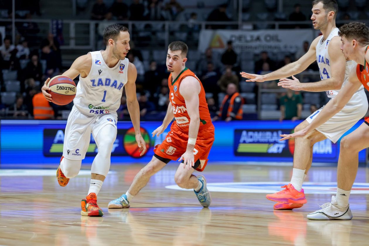 Zadar: Zadar i Cedevita Olimpija odigrali utakmicu 16. kola AdmiralBet ABA lige