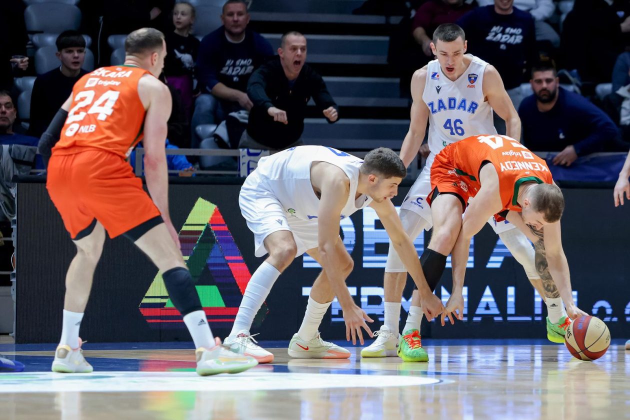 Zadar: Zadar i Cedevita Olimpija odigrali utakmicu 16. kola AdmiralBet ABA lige