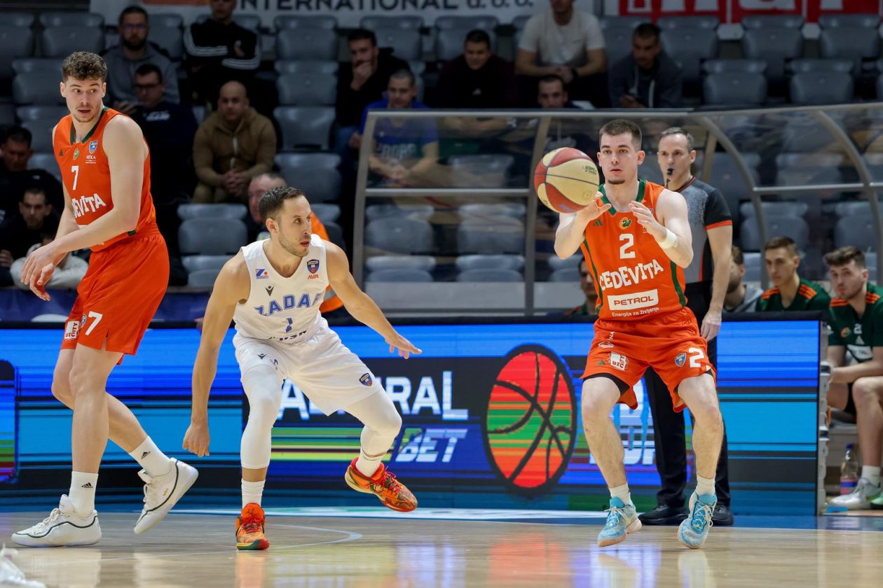 Zadar: Zadar i Cedevita Olimpija odigrali utakmicu 16. kola AdmiralBet ABA lige