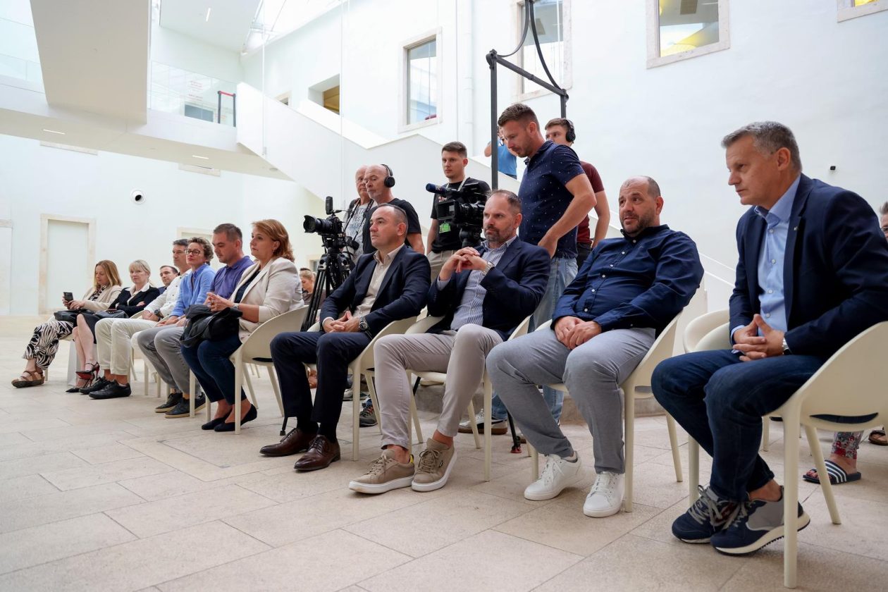 Zadar: Konferencija za medije povodom održavanja Europskog prvenstva u stolnom tenisu Zadar: Konferencija za medije povodom održavanja Europskog prvenstva u stolnom tenisu
