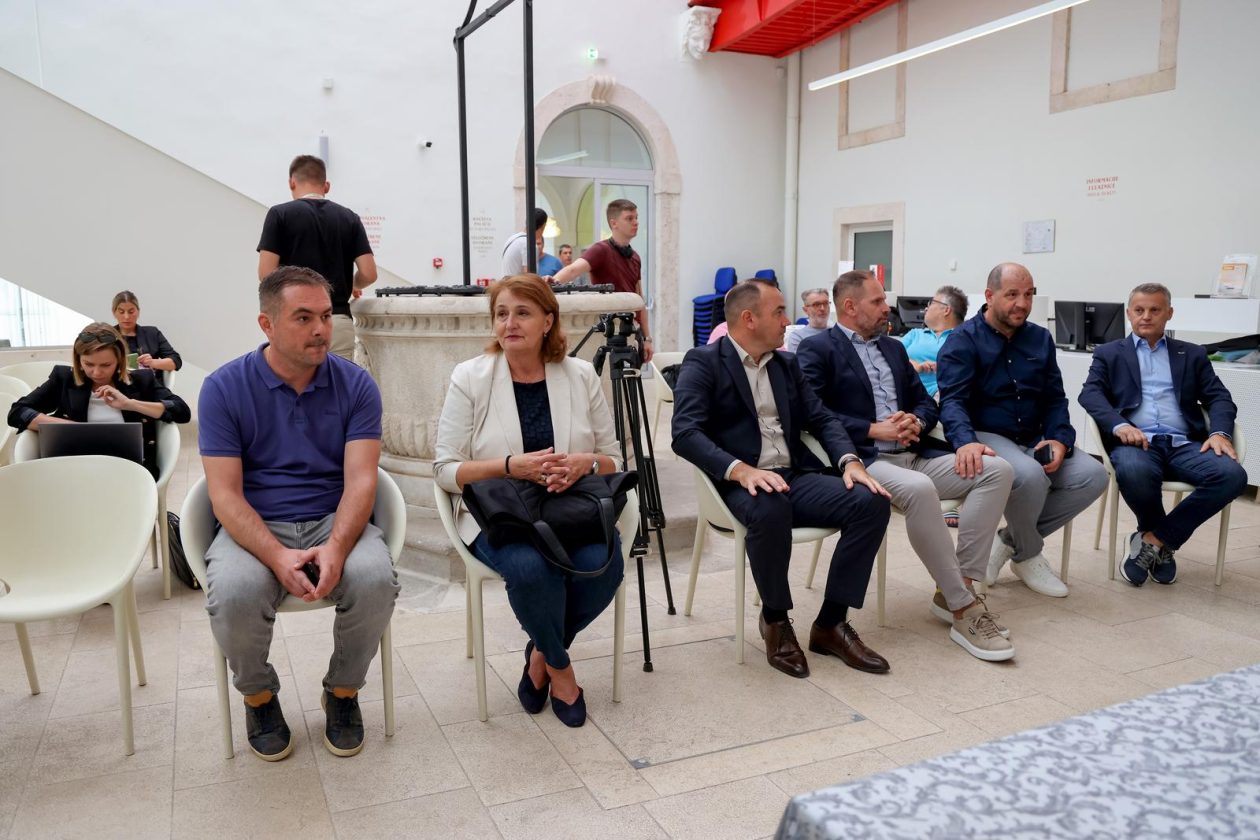 Zadar: Konferencija za medije povodom održavanja Europskog prvenstva u stolnom tenisu Zadar: Konferencija za medije povodom održavanja Europskog prvenstva u stolnom tenisu