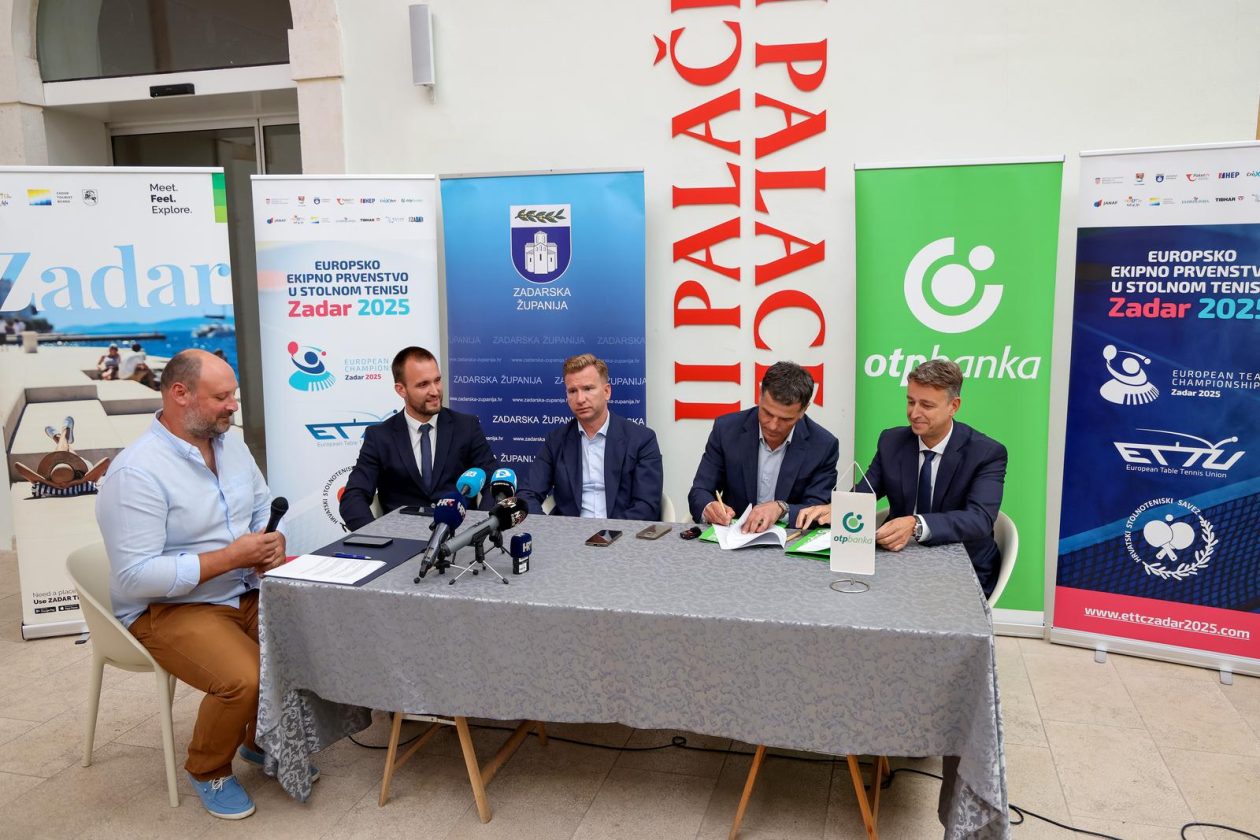 Zadar: Konferencija za medije povodom održavanja Europskog prvenstva u stolnom tenisu Zadar: Konferencija za medije povodom održavanja Europskog prvenstva u stolnom tenisu