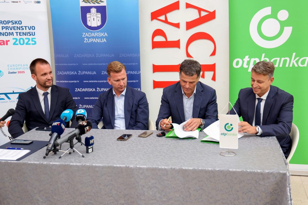 Zadar: Konferencija za medije povodom održavanja Europskog prvenstva u stolnom tenisu Zadar: Konferencija za medije povodom održavanja Europskog prvenstva u stolnom tenisu