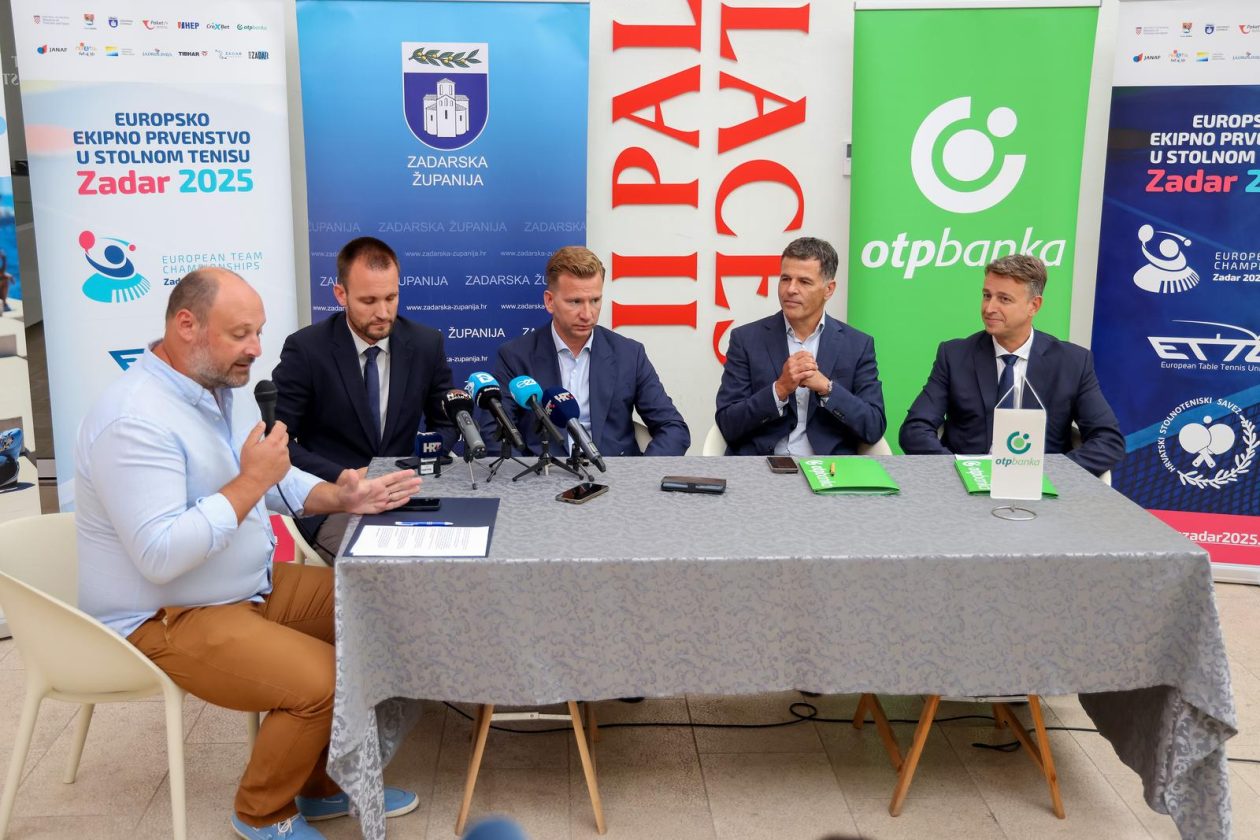 Zadar: Konferencija za medije povodom održavanja Europskog prvenstva u stolnom tenisu Zadar: Konferencija za medije povodom održavanja Europskog prvenstva u stolnom tenisu
