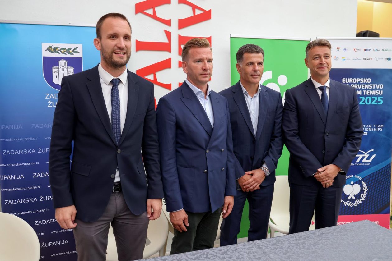Zadar: Konferencija za medije povodom održavanja Europskog prvenstva u stolnom tenisu Zadar: Konferencija za medije povodom održavanja Europskog prvenstva u stolnom tenisu