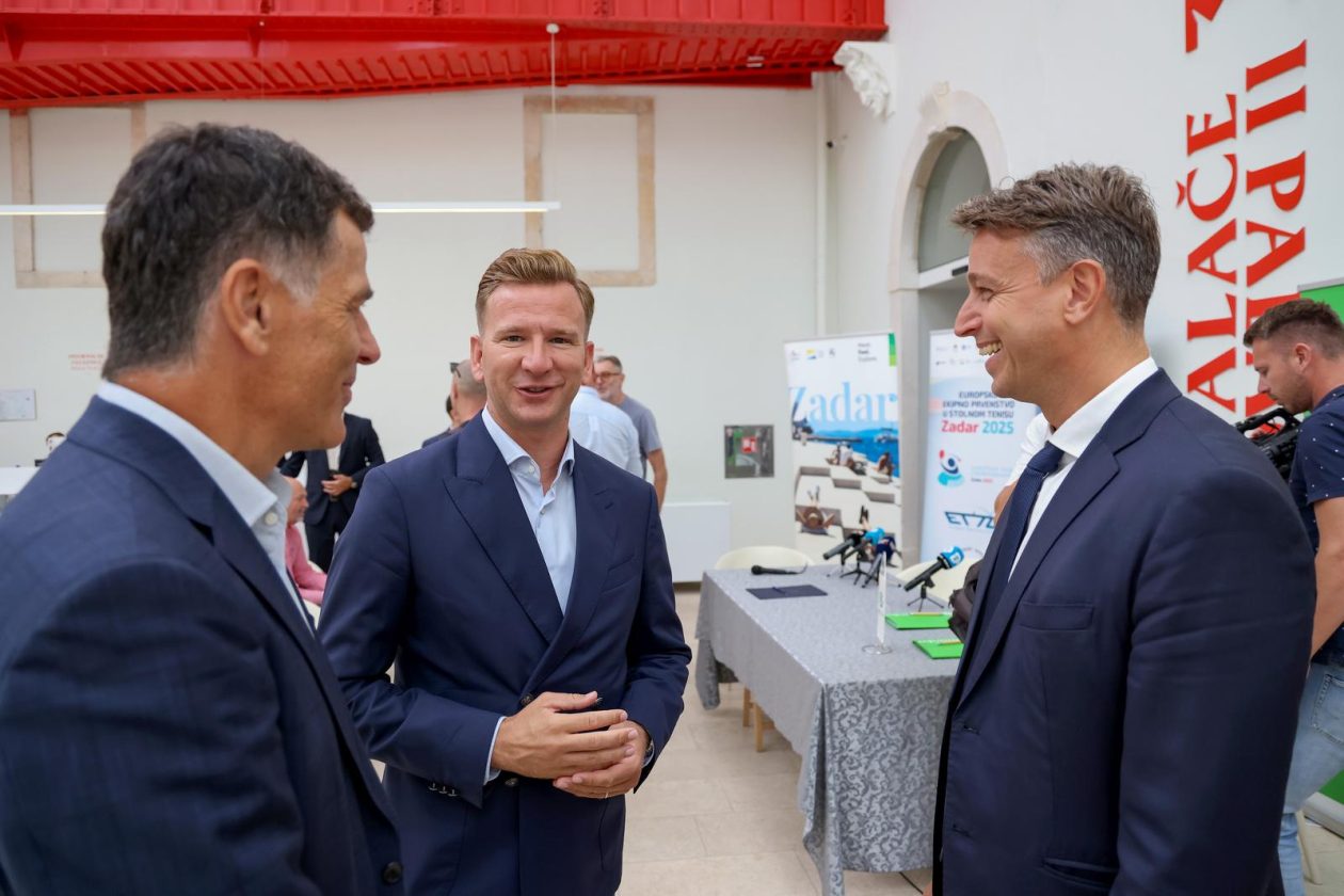 Zadar: Konferencija za medije povodom održavanja Europskog prvenstva u stolnom tenisu Zadar: Konferencija za medije povodom održavanja Europskog prvenstva u stolnom tenisu