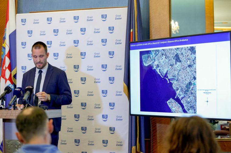Zadar: Konferencija za novinare na temu izmjena i dopuna Prostornog plana Grada Zadra
