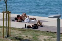 Zadar: Sve je više kupača na zadarskim plažama